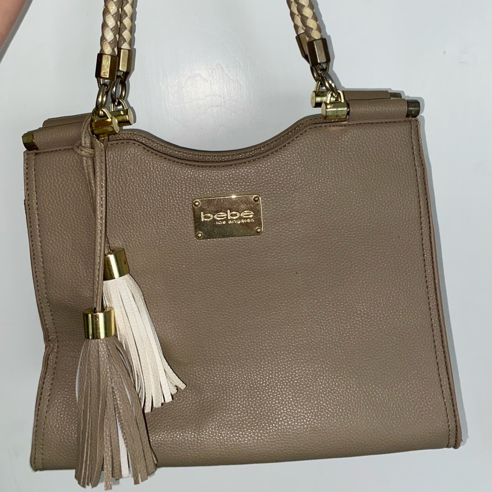 Bebe Beige Medium-Large Purse🌟